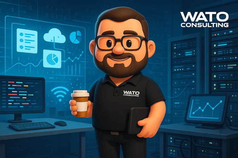 The WaTo character — your friendly Adelaide IT partner